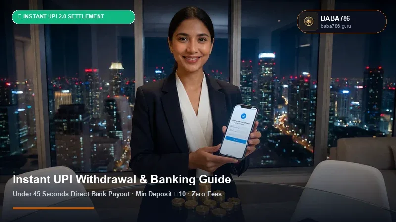 BABA786 Instant UPI Withdrawal & ₹20 INR Deposit Tutorial